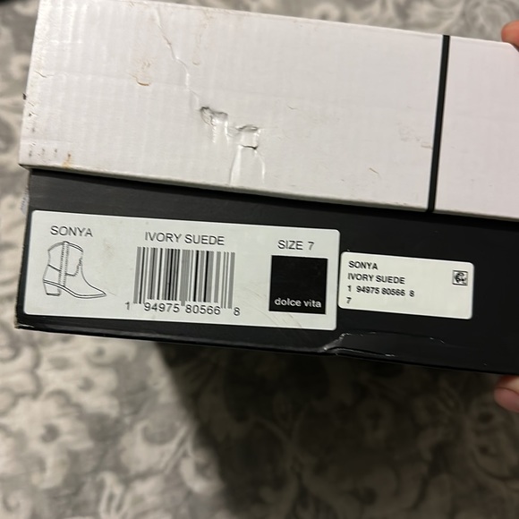 Sparkly suede cowgirl boots! - Picture 2 of 2